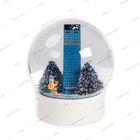 Building Model Polyresin 100mm Glass Snow Ball