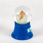 Kids 45mm Marine Animal Lighted Musical Snow Globes