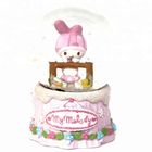 Girl'S Gift 45mm My Melody Rabbit Movie Snow Globes