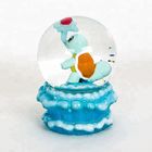 Transparent Resin Cartoon Squirtle Snow Globe Unicorn 45mm Child Water Snow Ball Cute Gifts
