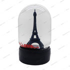 Personalized Eiffel Tower 17.2*9.8cm Souvenirs Snow Globes