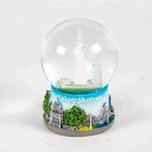 45mm Resin Crafts China Famous Tower Guangzhou Souvenir Snow Globe For Sale Custom Snow Ball For Promotion Gifts