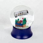 45mm Custom Colorful Kenya Bus Model Souvenirs Snow Globes traveling gifts home decoration