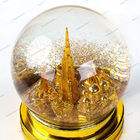 150m Electroplate Dubai Snow Globe For Collection