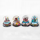 Custom Tourist snow ball Souvenirs Colorful Hand Painting Gifts Glass Water Globe Famous Tokyo building Snow Globe