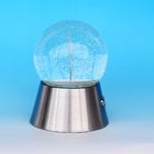 Metal Base 100mm Battery Operated Snow Globe