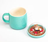 Miniature Landscape 100mm Promotional Ceramic Coffee Mugs