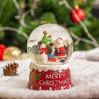 Polyresin Personalised Christmas Snow Globes