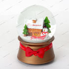 Polyresin Personalised Christmas Snow Globes