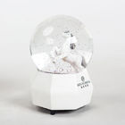 White Horse Internal Rotation 100mm Promotional Snow Globe