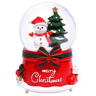 Music Personalised Christmas Snow Globes 80mm Polyresin