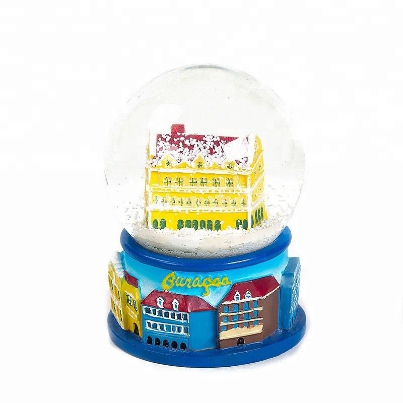 Polyresin 65mm Anniversary Celebration School Snow Globe