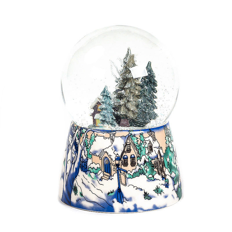Dia100mm Personalised Christmas Snow Globes