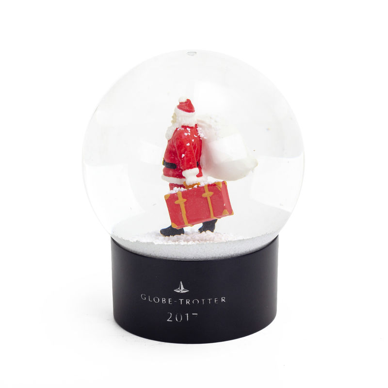 Holiday Decor 80mm Resin Santa Claus Snow Globe